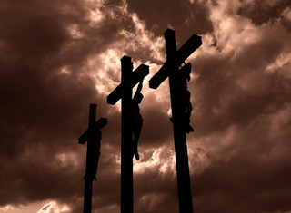 3 crosses image on Good Friday